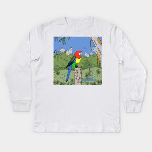 Parrot Kids Long Sleeve T-Shirt